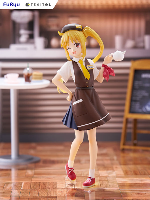 PREORDINE+ 08/2025 Bocchi the Rock! Tenitol Figure Nijika Ijichi Café Style Ver. 20 cm