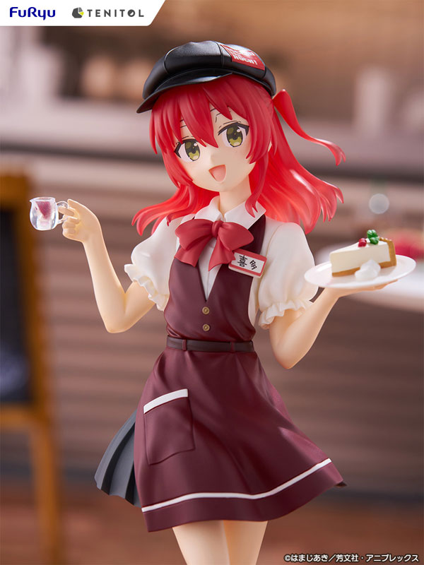 PREORDINE CHIUSO 10/2025 Bocchi the Rock! Tenitol Figure Ikuyo Kita Cafe Style Ver. 20 cm (PREORDINE NON CANCELLABILE)