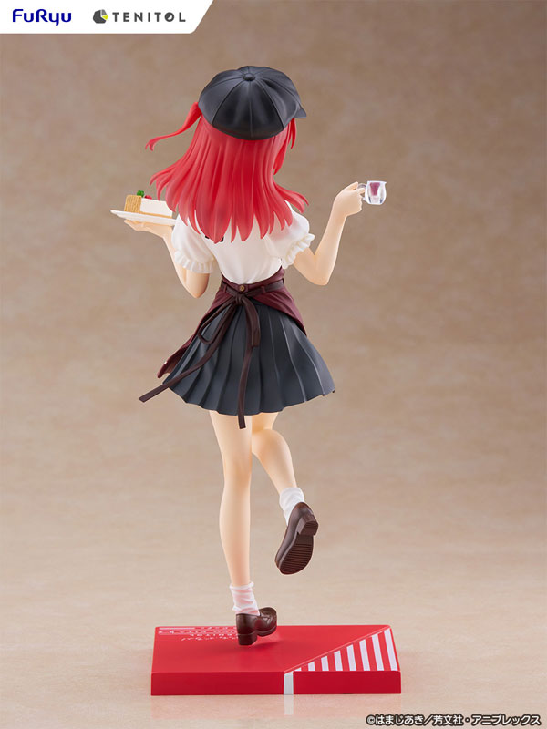 PREORDINE CHIUSO 10/2025 Bocchi the Rock! Tenitol Figure Ikuyo Kita Cafe Style Ver. 20 cm (PREORDINE NON CANCELLABILE)