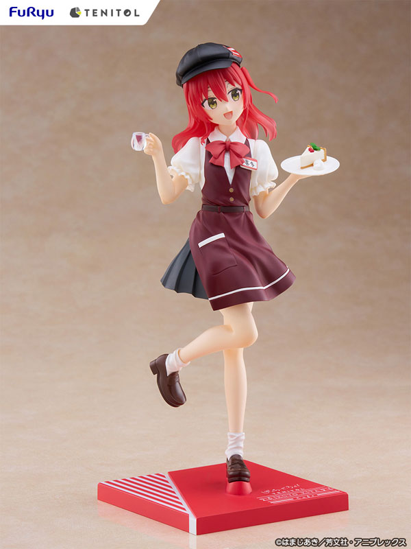 PREORDINE CHIUSO 10/2025 Bocchi the Rock! Tenitol Figure Ikuyo Kita Cafe Style Ver. 20 cm (PREORDINE NON CANCELLABILE)