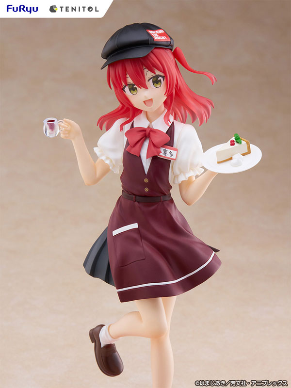 PREORDINE CHIUSO 10/2025 Bocchi the Rock! Tenitol Figure Ikuyo Kita Cafe Style Ver. 20 cm (PREORDINE NON CANCELLABILE)