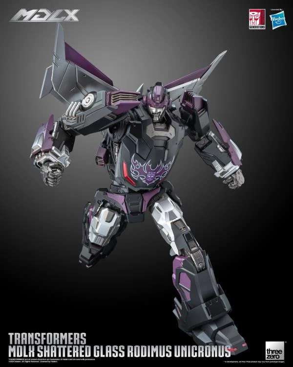 PREORDINE CHIUSO 05/2025 Transformers MDLX Action Figure Shattered Glass Rodimus Unicronus 18 cm (PREORDINE NON CANCELLABILE)