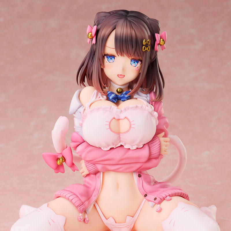 PREORDINE CHIUSO 11/2025 Original Character Statue 1/6 Ribbon Hairpin-chan Illustrated by KATTO 14 cm (PREORDINE NON CANCELLABILE)