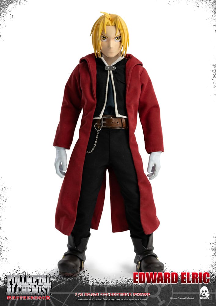 SU ORDINAZIONE Fullmetal Alchemist: Brotherhood FigZero Action Figure 1/6 Edward Elric 25 cm