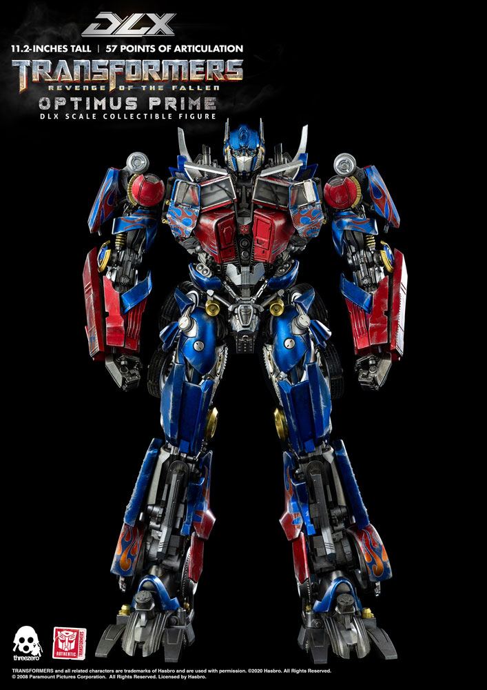 SU ORDINAZIONE Transformers: Revenge of the Fallen DLX Action Figure 1/6 Optimus Prime 28 cm