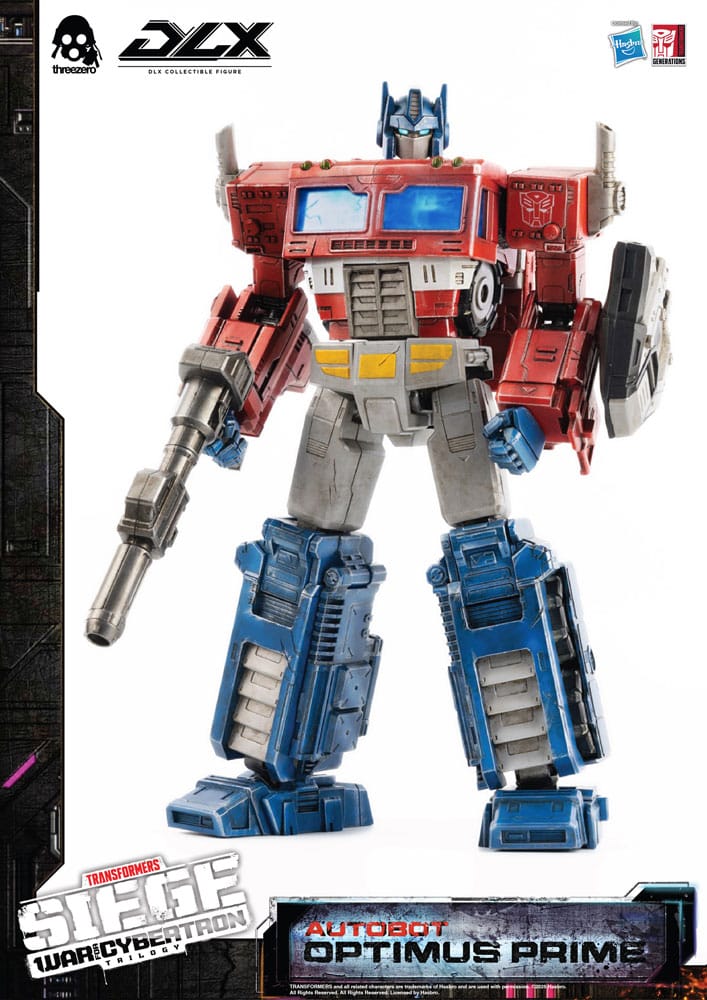 PREORDINE 09/2025 Transformers: War for Cybertron Trilogy DLX Action Figure 1/6 Optimus Prime 25 cm (PREORDINE NON CANCELLABILE)