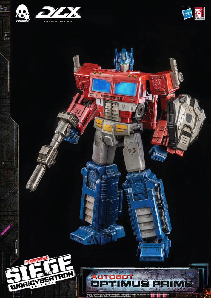 PREORDINE 09/2025 Transformers: War for Cybertron Trilogy DLX Action Figure 1/6 Optimus Prime 25 cm (PREORDINE NON CANCELLABILE)