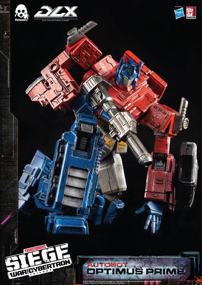 PREORDINE 09/2025 Transformers: War for Cybertron Trilogy DLX Action Figure 1/6 Optimus Prime 25 cm (PREORDINE NON CANCELLABILE)