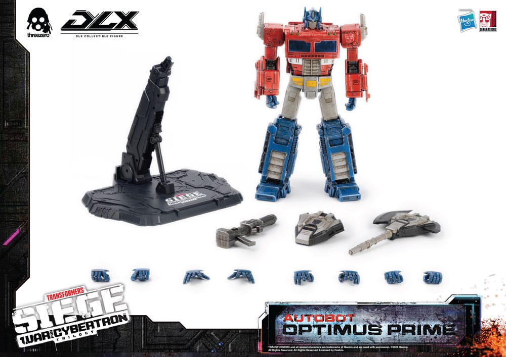 PREORDINE 09/2025 Transformers: War for Cybertron Trilogy DLX Action Figure 1/6 Optimus Prime 25 cm (PREORDINE NON CANCELLABILE)