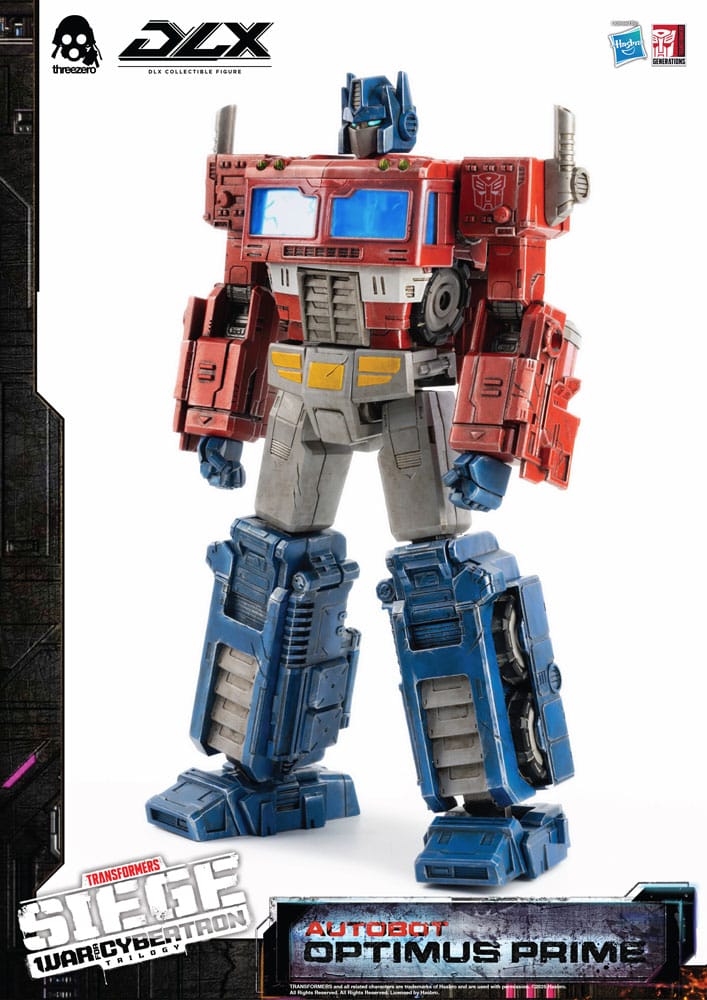 PREORDINE 09/2025 Transformers: War for Cybertron Trilogy DLX Action Figure 1/6 Optimus Prime 25 cm (PREORDINE NON CANCELLABILE)