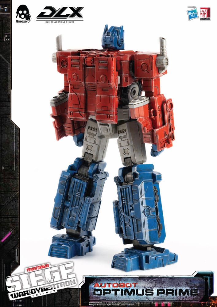 PREORDINE 09/2025 Transformers: War for Cybertron Trilogy DLX Action Figure 1/6 Optimus Prime 25 cm (PREORDINE NON CANCELLABILE)