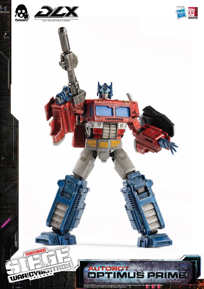 PREORDINE 09/2025 Transformers: War for Cybertron Trilogy DLX Action Figure 1/6 Optimus Prime 25 cm (PREORDINE NON CANCELLABILE)