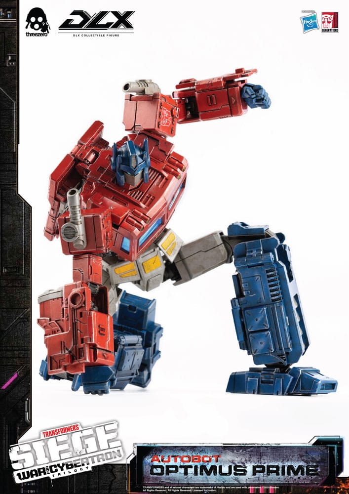 PREORDINE 09/2025 Transformers: War for Cybertron Trilogy DLX Action Figure 1/6 Optimus Prime 25 cm (PREORDINE NON CANCELLABILE)