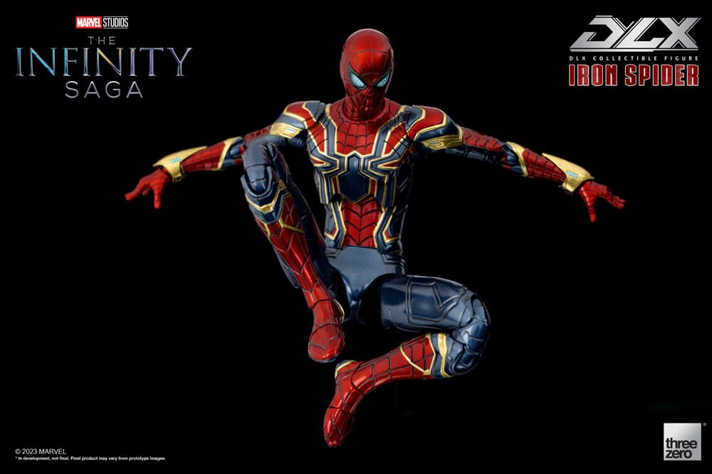 PREORDINE ESAURITO Infinity Saga DLX Action Figure 1/12 Iron Spider 16 cm