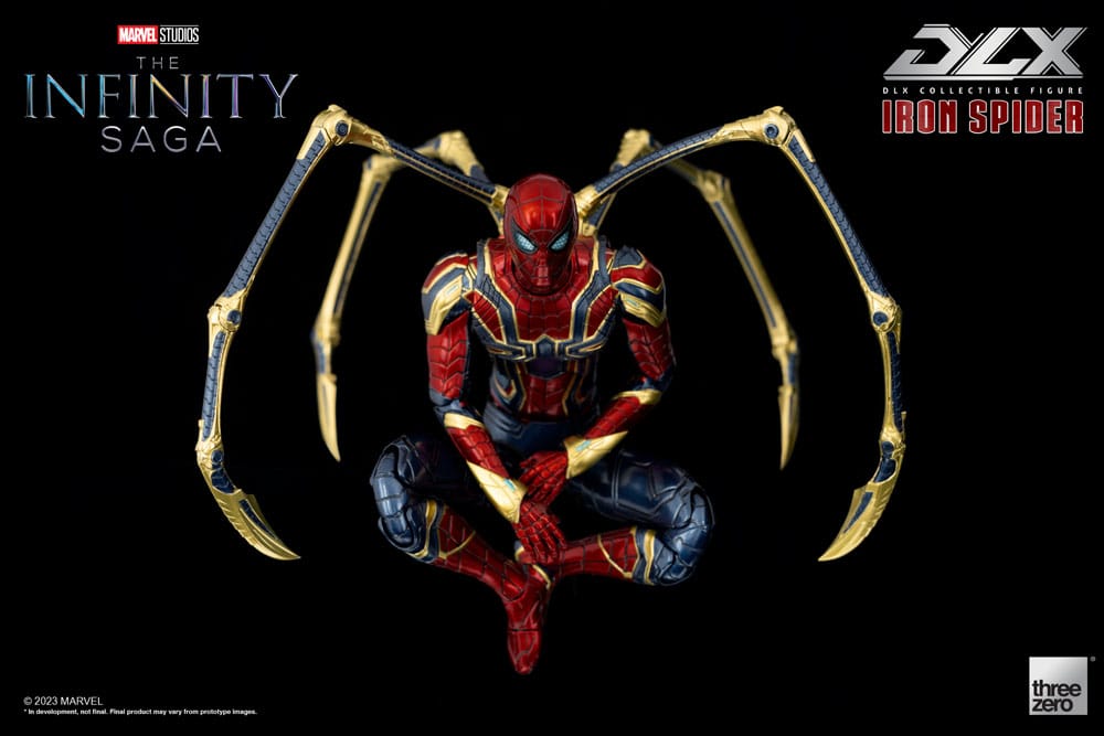 PREORDINE ESAURITO Infinity Saga DLX Action Figure 1/12 Iron Spider 16 cm