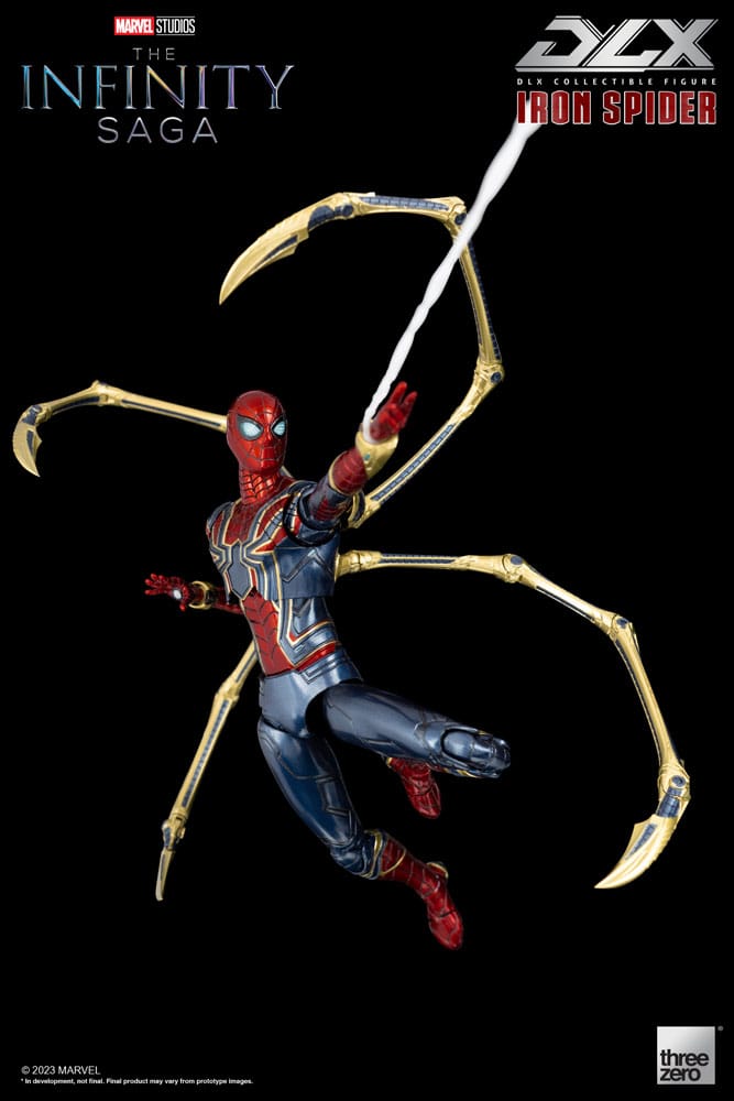 PREORDINE ESAURITO Infinity Saga DLX Action Figure 1/12 Iron Spider 16 cm