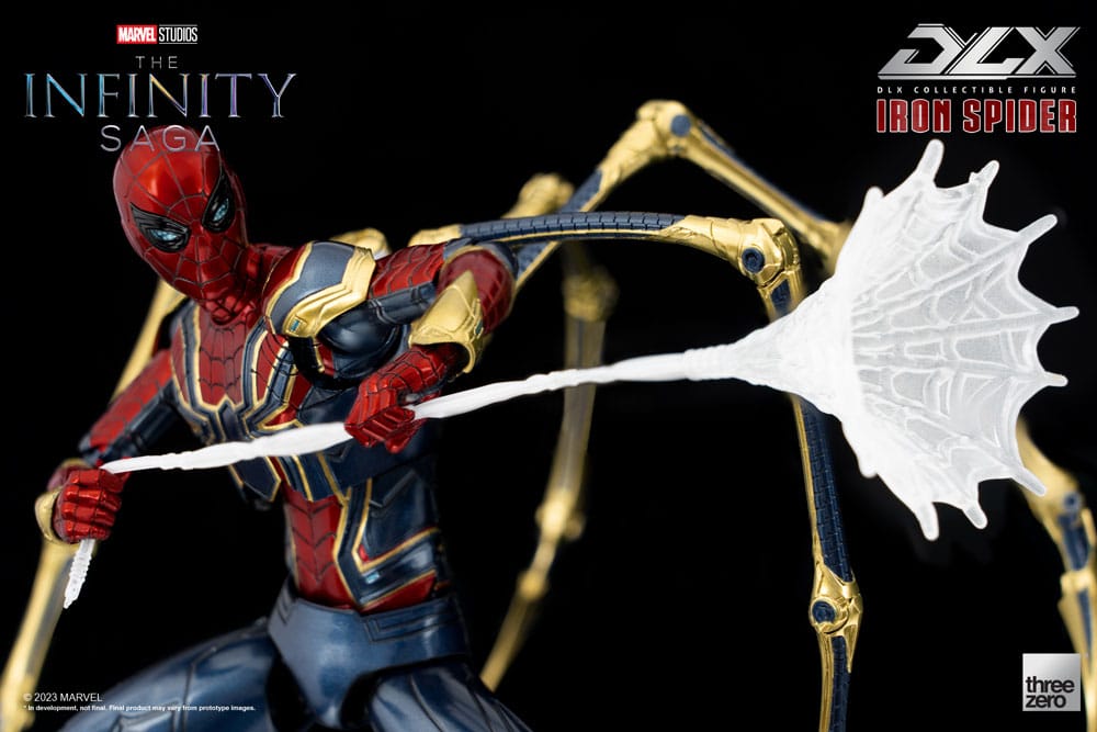 PREORDINE ESAURITO Infinity Saga DLX Action Figure 1/12 Iron Spider 16 cm