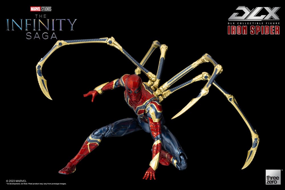 PREORDINE ESAURITO Infinity Saga DLX Action Figure 1/12 Iron Spider 16 cm