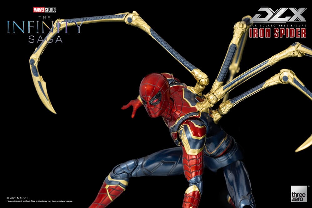 PREORDINE ESAURITO Infinity Saga DLX Action Figure 1/12 Iron Spider 16 cm