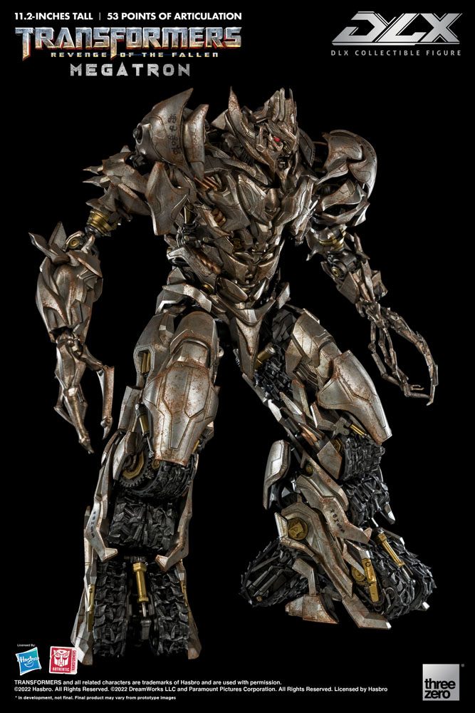 🧪 LAB | SU ORDINAZIONE Transformers: Revenge of the Fallen DLX Action Figure 1/6 Megatron 28 cm