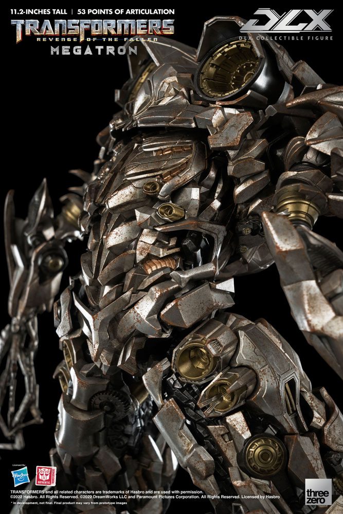 🧪 LAB | SU ORDINAZIONE Transformers: Revenge of the Fallen DLX Action Figure 1/6 Megatron 28 cm