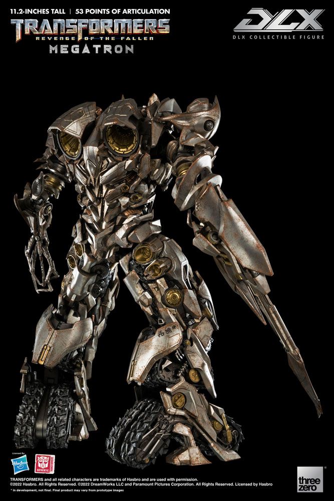 🧪 LAB | SU ORDINAZIONE Transformers: Revenge of the Fallen DLX Action Figure 1/6 Megatron 28 cm