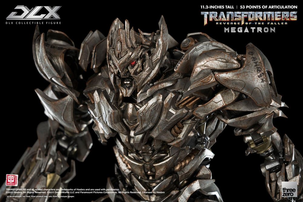 🧪 LAB | SU ORDINAZIONE Transformers: Revenge of the Fallen DLX Action Figure 1/6 Megatron 28 cm