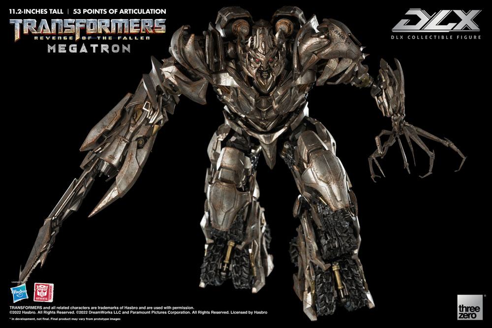 🧪 LAB | SU ORDINAZIONE Transformers: Revenge of the Fallen DLX Action Figure 1/6 Megatron 28 cm