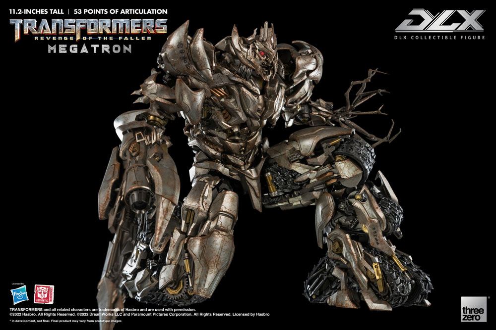 🧪 LAB | SU ORDINAZIONE Transformers: Revenge of the Fallen DLX Action Figure 1/6 Megatron 28 cm