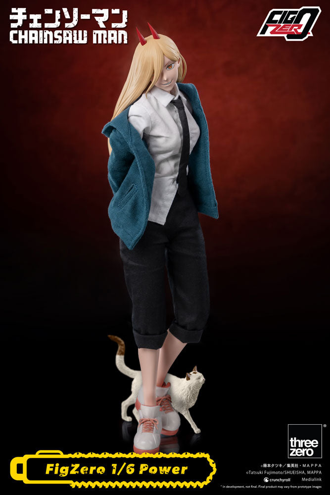 PREORDER+ 09/2026 (NOT CANCELABLE) Chainsaw Man FigZero Action Figure 1/6 Power 28 cm