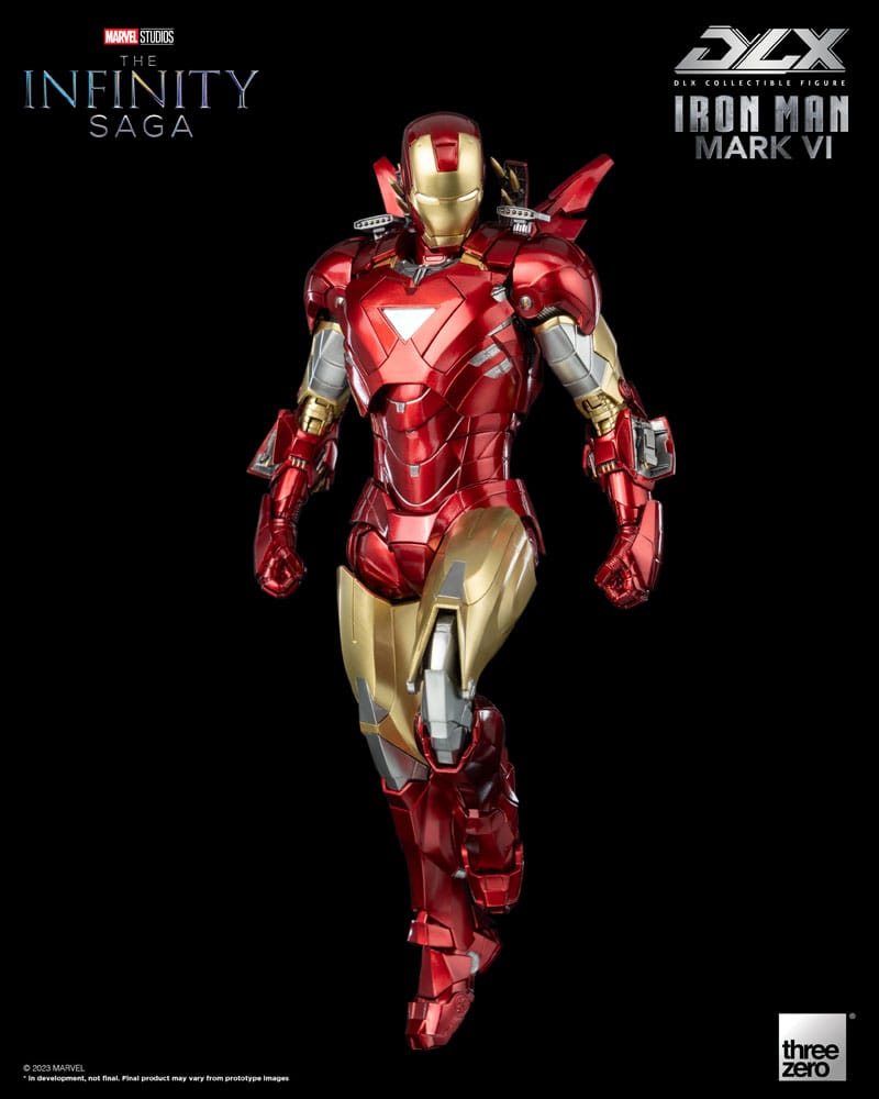 PREORDINE ESAURITO  Infinity Saga DLX Action Figure 1/12 Iron Man Mark 6 17 cm