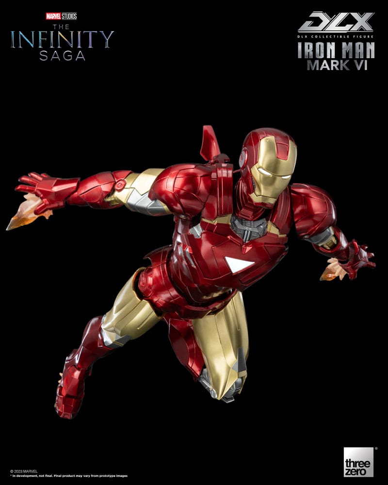 PREORDINE ESAURITO  Infinity Saga DLX Action Figure 1/12 Iron Man Mark 6 17 cm