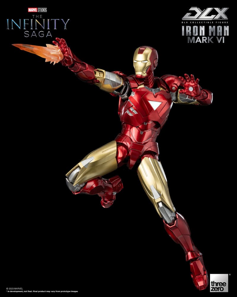 PREORDINE ESAURITO  Infinity Saga DLX Action Figure 1/12 Iron Man Mark 6 17 cm