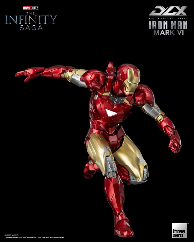 PREORDINE ESAURITO  Infinity Saga DLX Action Figure 1/12 Iron Man Mark 6 17 cm
