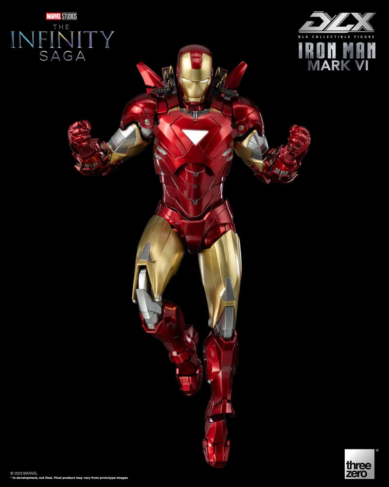 PREORDINE ESAURITO  Infinity Saga DLX Action Figure 1/12 Iron Man Mark 6 17 cm