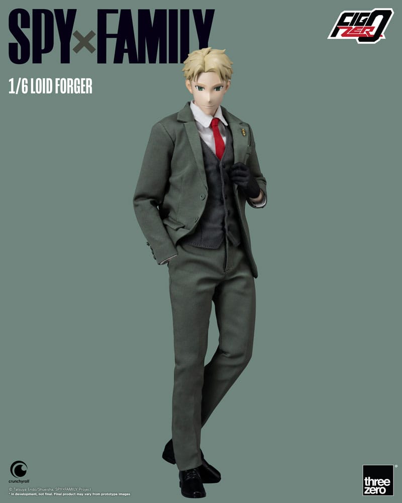 PREORDINE ESAURITO Spy x Family FigZero Action Figure 1/6 Loid Forger 31 cm (PREORDINE NON CANCELLABILE)