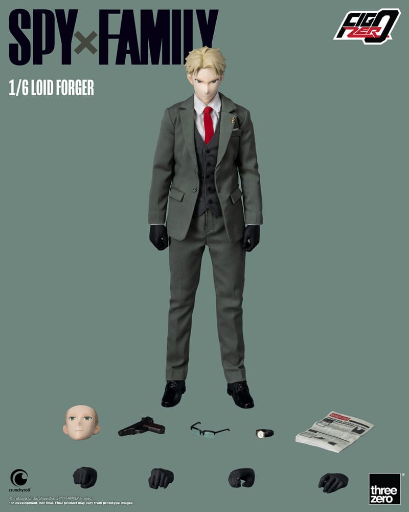 PREORDINE ESAURITO Spy x Family FigZero Action Figure 1/6 Loid Forger 31 cm (PREORDINE NON CANCELLABILE)