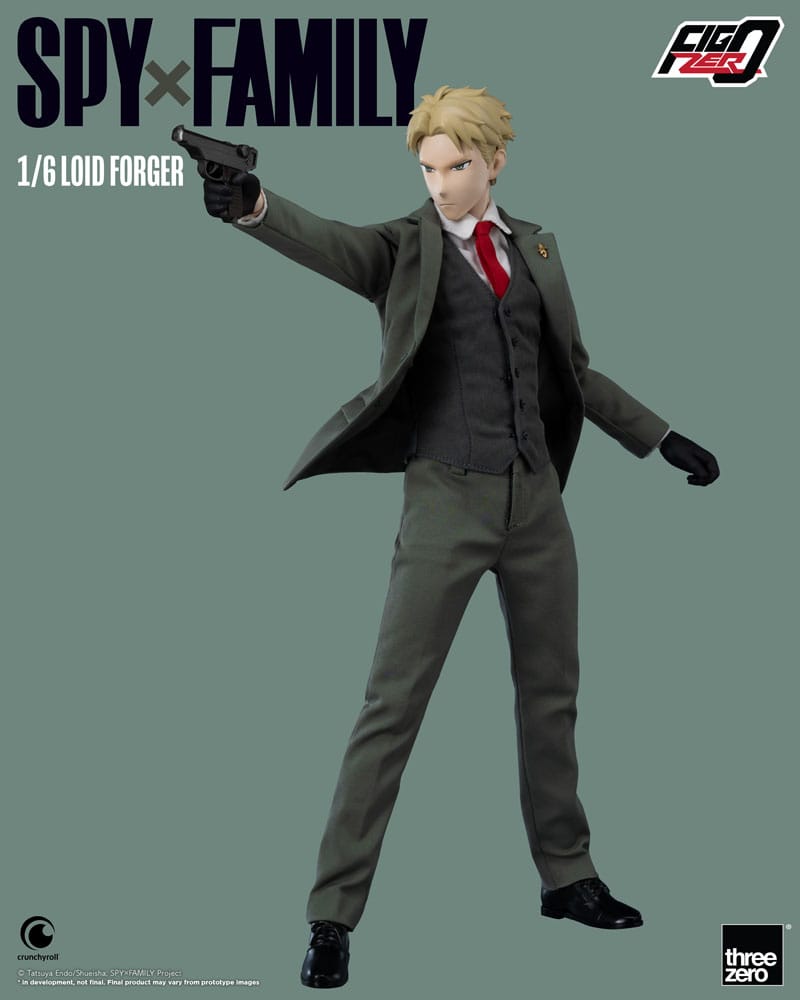 PREORDINE ESAURITO Spy x Family FigZero Action Figure 1/6 Loid Forger 31 cm (PREORDINE NON CANCELLABILE)