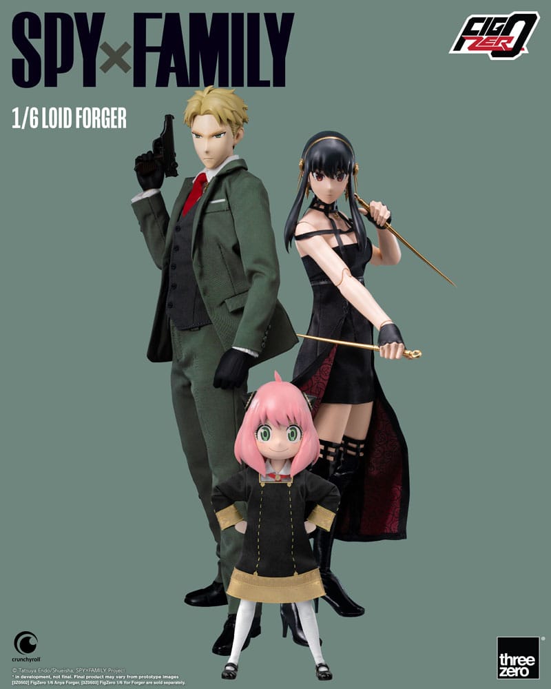 PREORDINE ESAURITO Spy x Family FigZero Action Figure 1/6 Loid Forger 31 cm (PREORDINE NON CANCELLABILE)