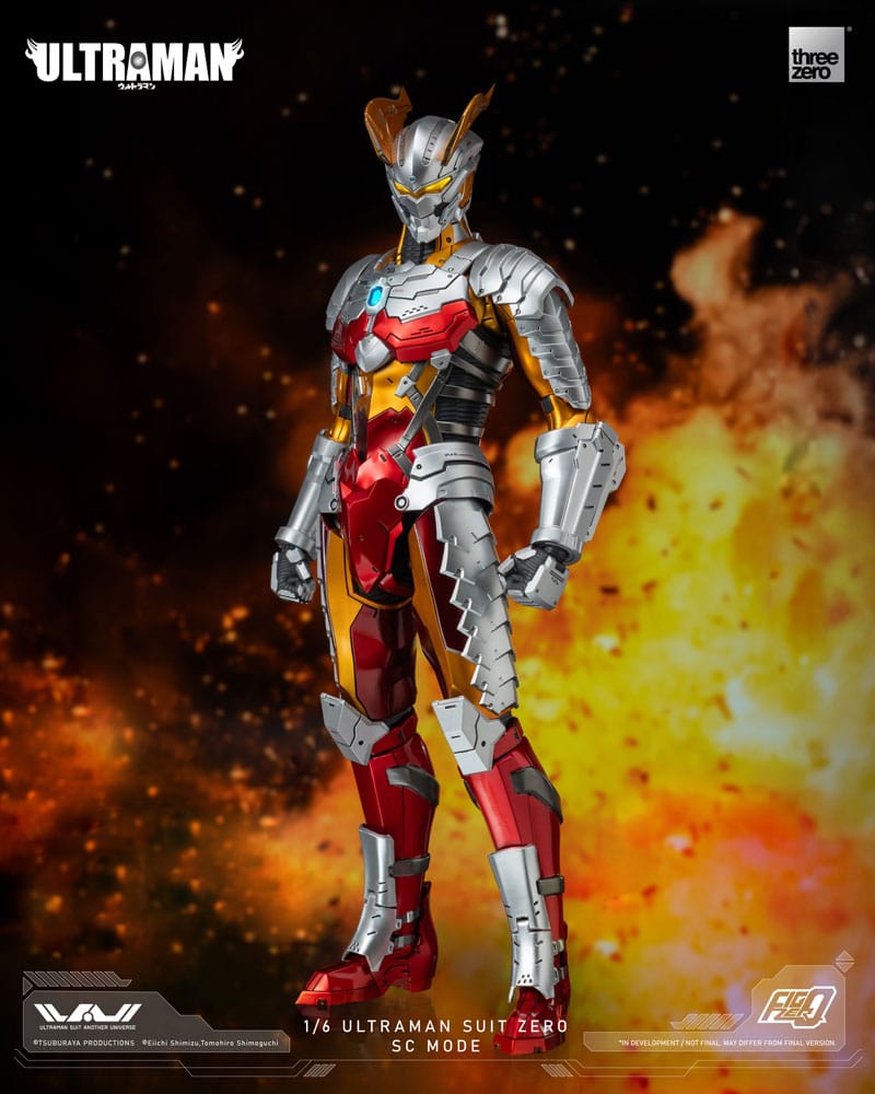 SU ORDINAZIONE Ultraman FigZero Action Figure 1/6 Ultraman Suit Zero SC Mode 31 cm