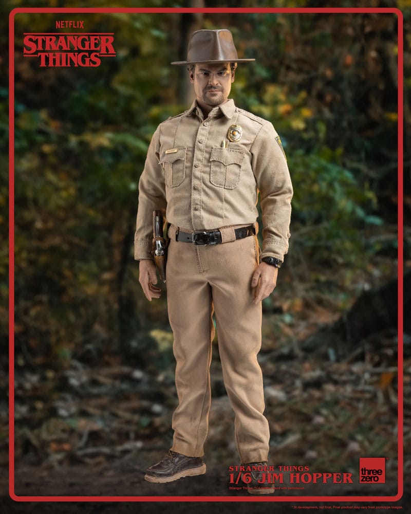SU ORDINAZIONE Stranger Things Action Figure 1/6 Jim Hopper (Season 1) 32 cm