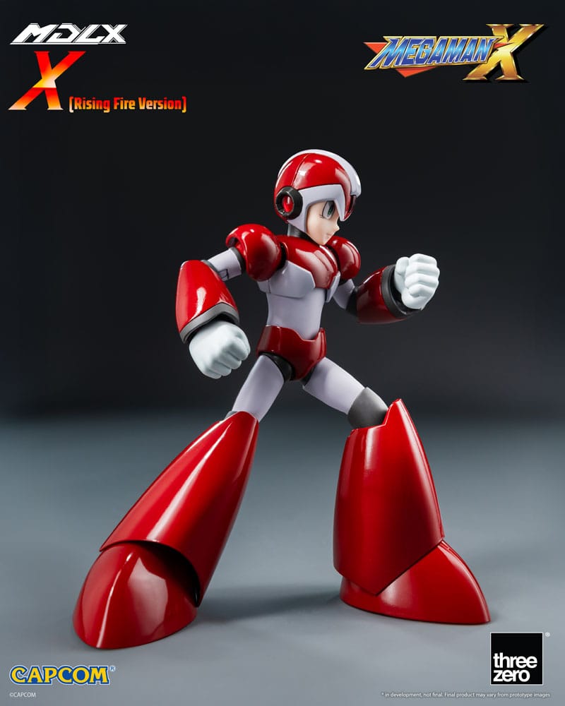 VORBESTELLUNG+ 05/2026 (NICHT STORNIERBAR) Mega Man MDLX Actionfigur Rockman X / Mega Man X (Rising Fire Version) 12 cm