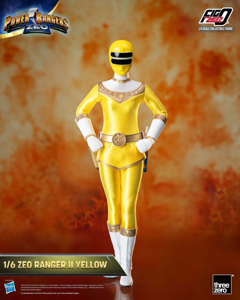 Power Rangers Zeo FigZero Action Figure 1/6 Ranger II Yellow 30 cm SOLD OUT