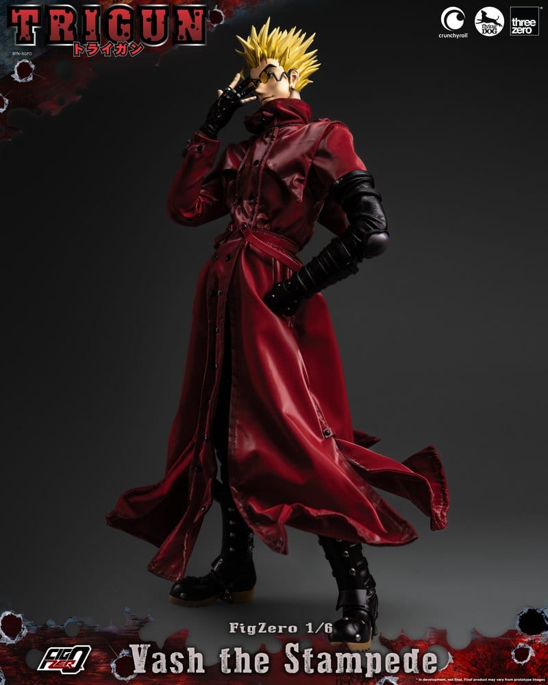 PREORDINE+ 03/2027 (NON CANCELLABILE) Trigun FigZero Action Figure 1/6 Vash the Stampede 31 cm