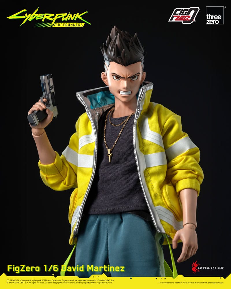 PREORDER+ 03/2026 (NOT CANCELLABLE) Cyberpunk: Edgerunners FigZero Action Figure 1/6 David Martinez 28 cm