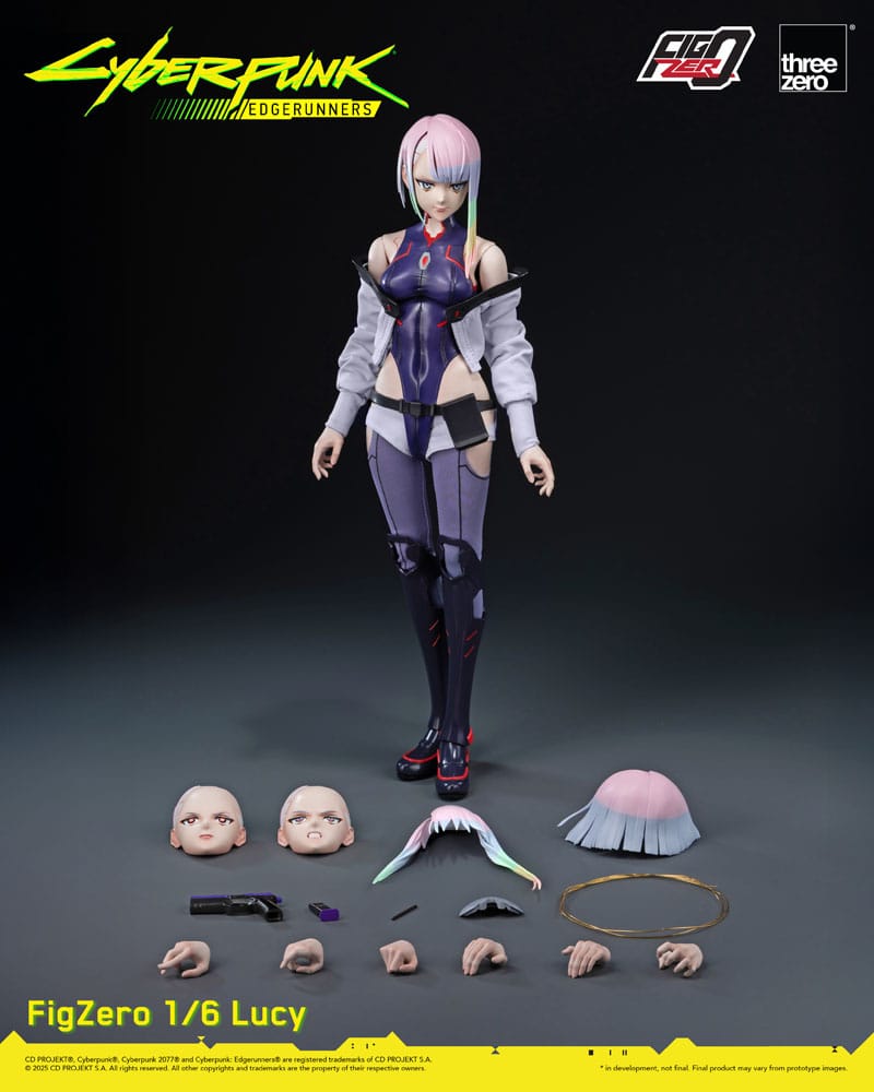 SU ORDINAZIONE Cyberpunk: Edgerunners FigZero Action Figure 1/6 Lucy 29 cm