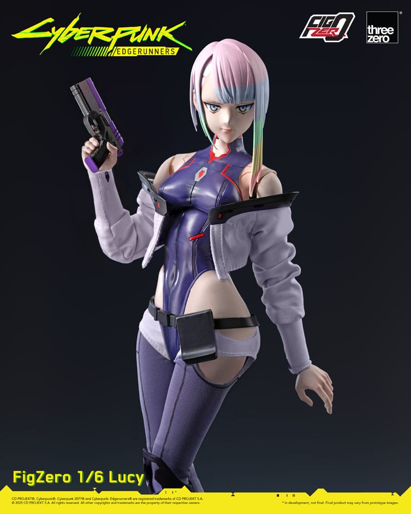 SU ORDINAZIONE Cyberpunk: Edgerunners FigZero Action Figure 1/6 Lucy 29 cm