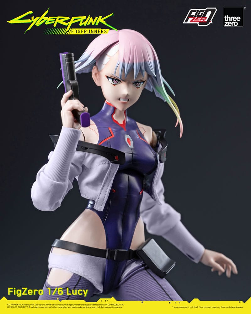SU ORDINAZIONE Cyberpunk: Edgerunners FigZero Action Figure 1/6 Lucy 29 cm