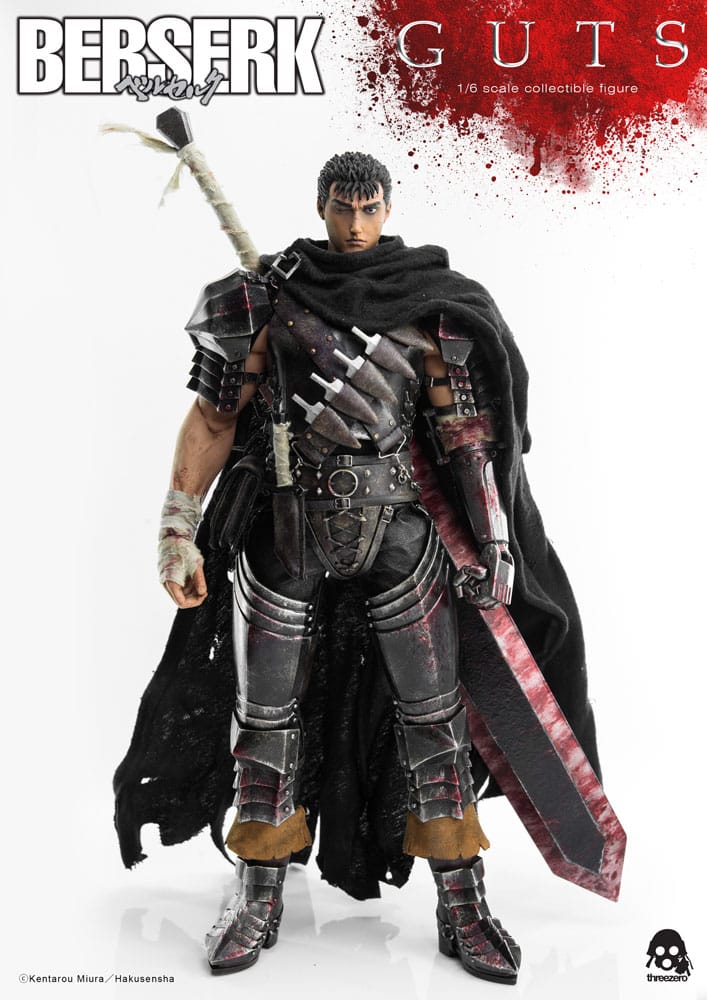 PREORDINE ESAURITO  Berserk Action Figure 1/6 Guts (Black Swordsman) 32 cm