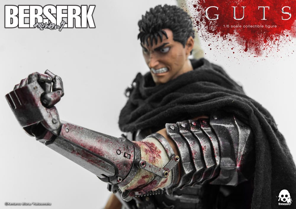 PREORDINE ESAURITO  Berserk Action Figure 1/6 Guts (Black Swordsman) 32 cm